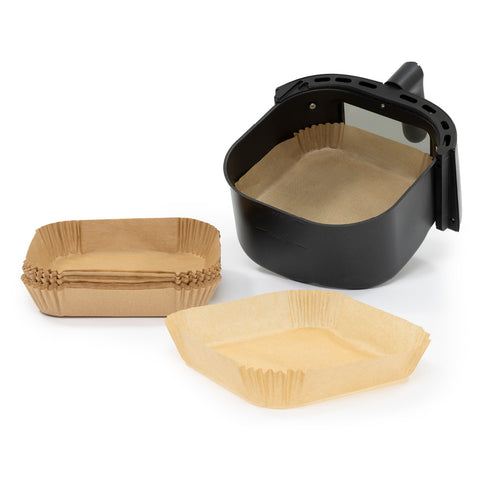 100 Disposable Air Fryer Liners - Rectangular